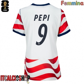 Stati Uniti Ricardo Pepi #9 Prima Maglia Femmina Mondiali 2026 Manica Corta